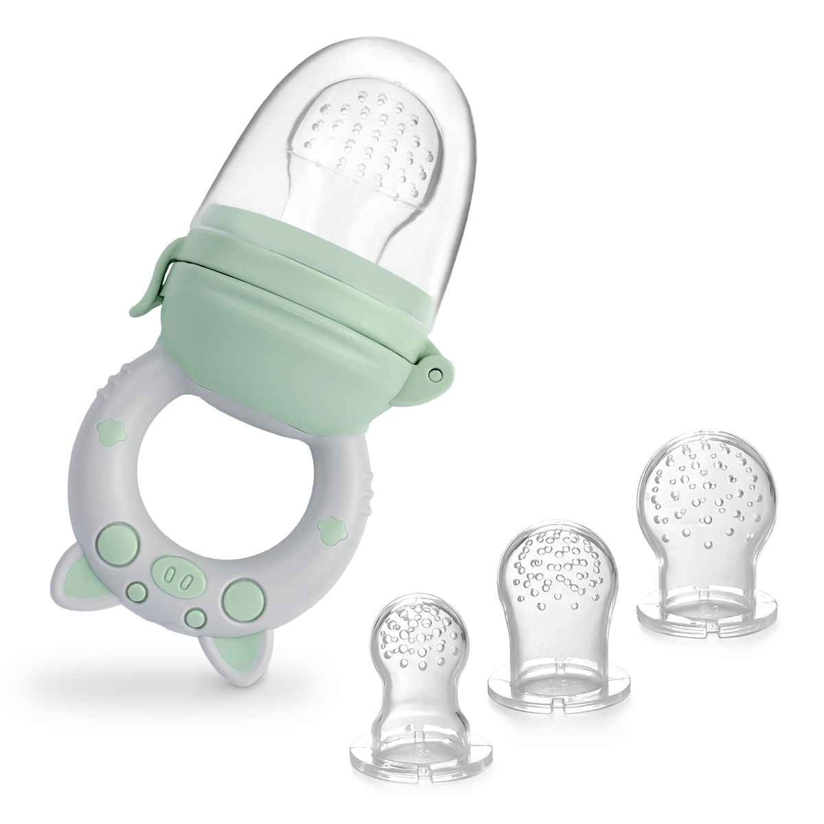 Set di 4 Ciucci in Silicone pe - Baby Food Vegetables recensione e prezzo